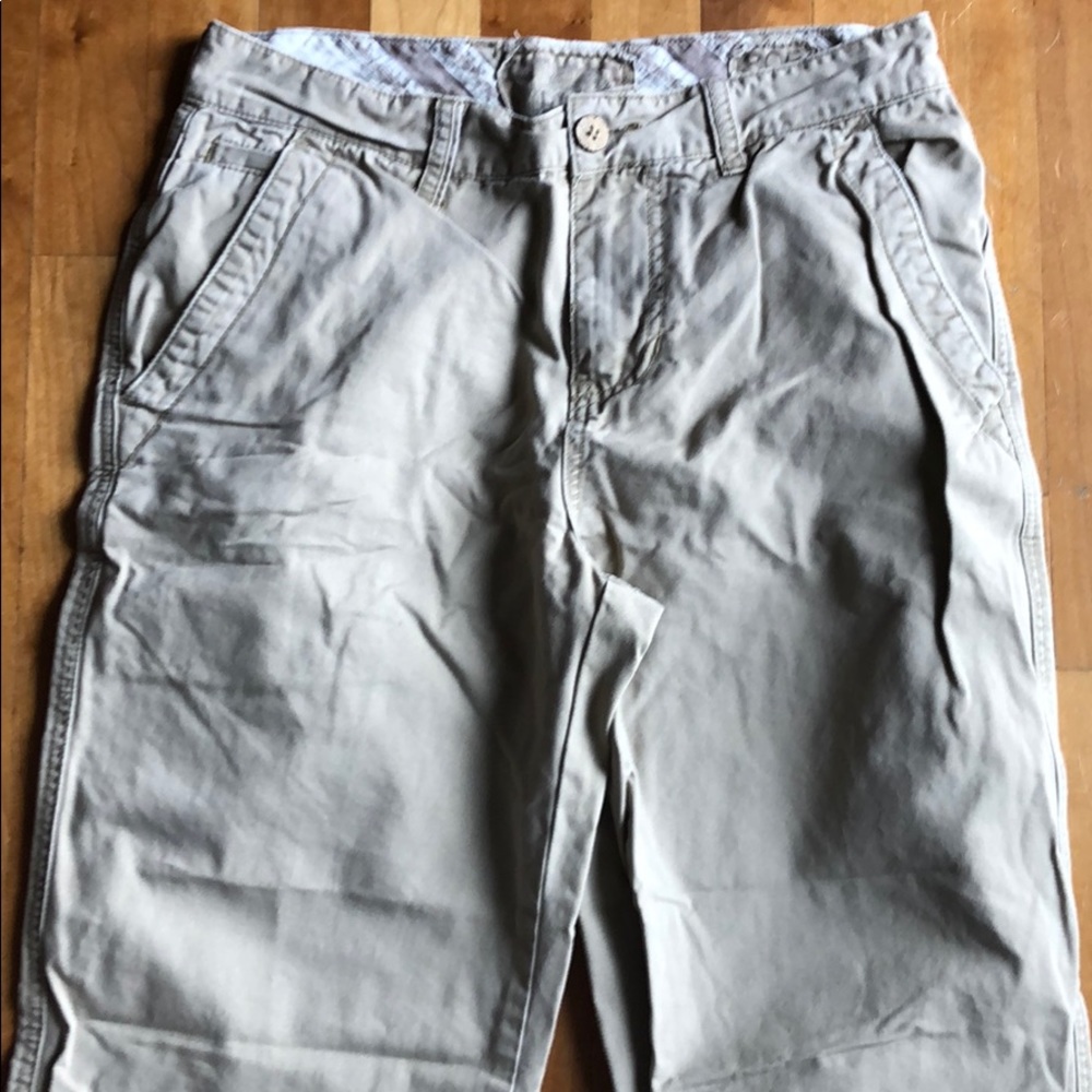 BKE brand khakis size 30R - brooks flat front